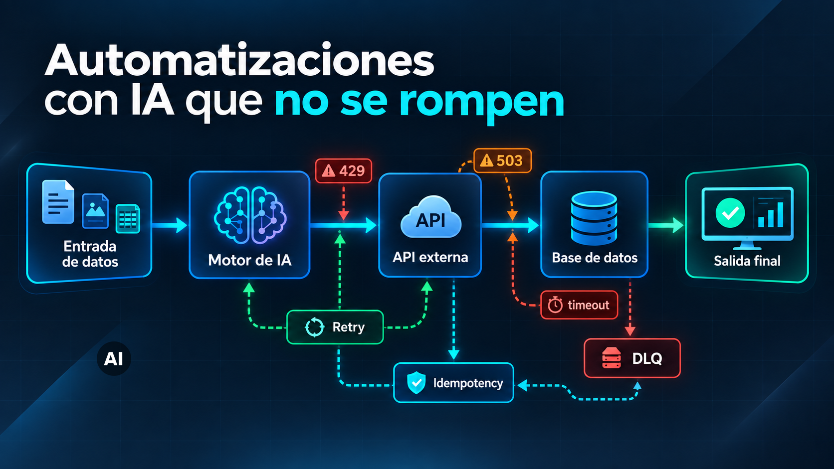 Automatización robusta bajo presión